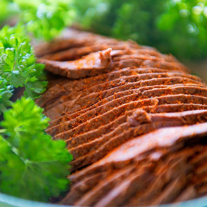 Pepparstekt rostbiff
