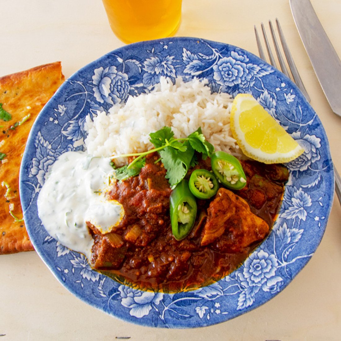 Vindaloo på kyckling