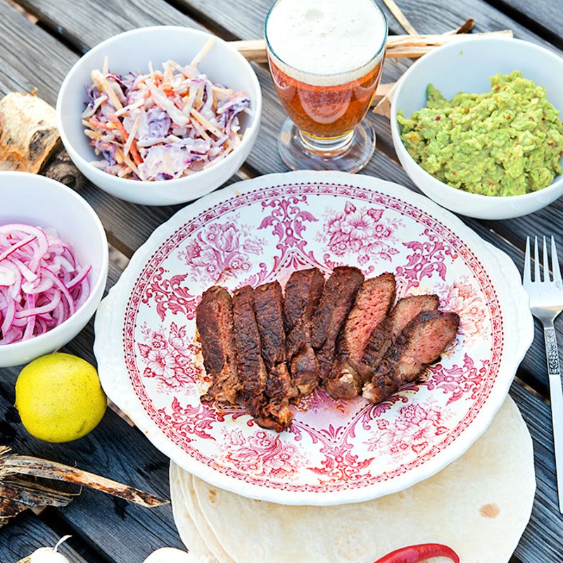 Grillad chilihögrev i bit