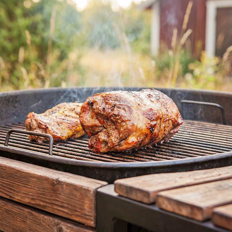 Grillad lammbog med överraskande inre