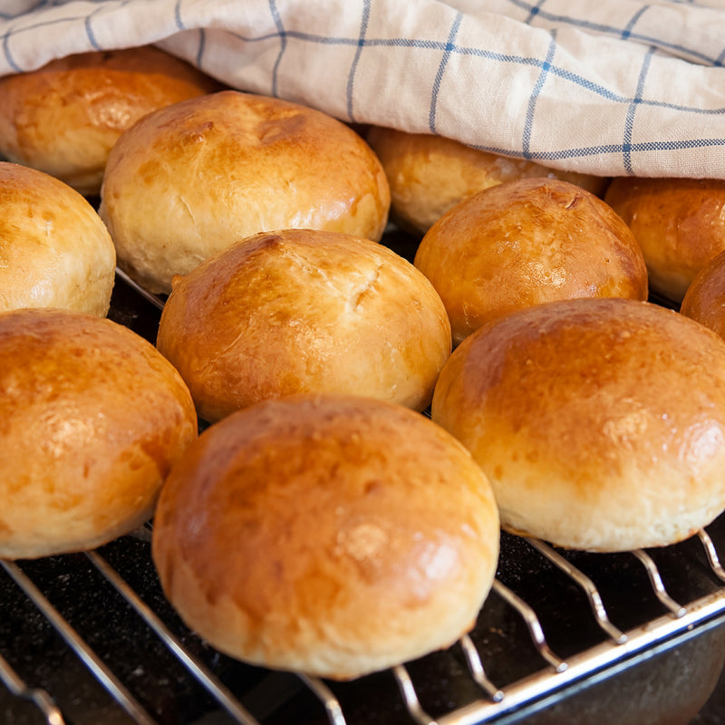 Grannens supergoda hamburgerbröd