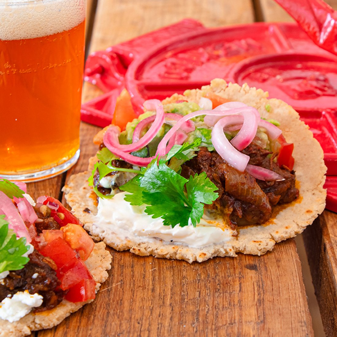 Tacos på oxtunga
