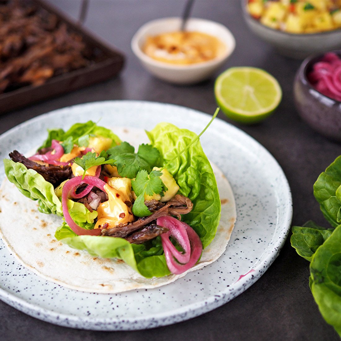 Taco på oxbringa