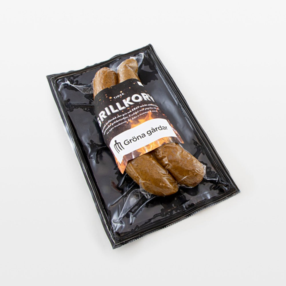 Tjock grillkorv