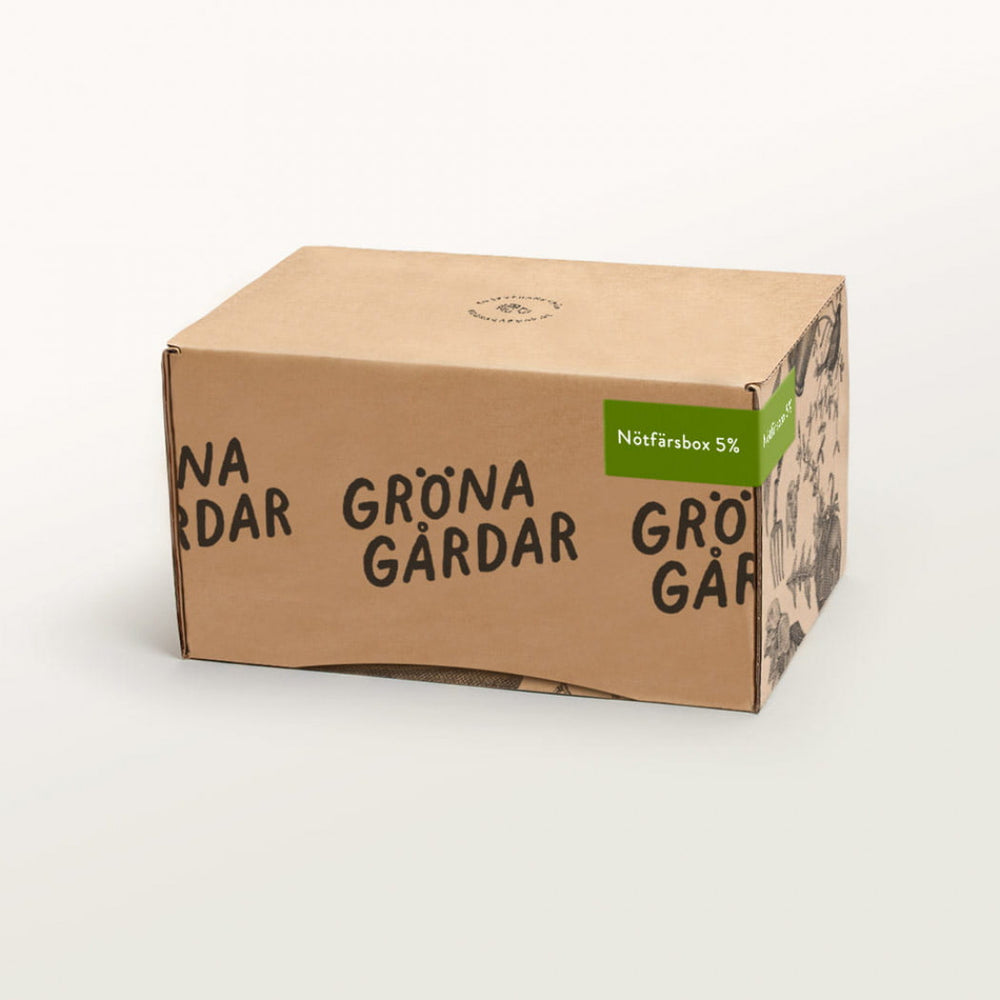 Nötfärsbox 5% (färskfryst)
