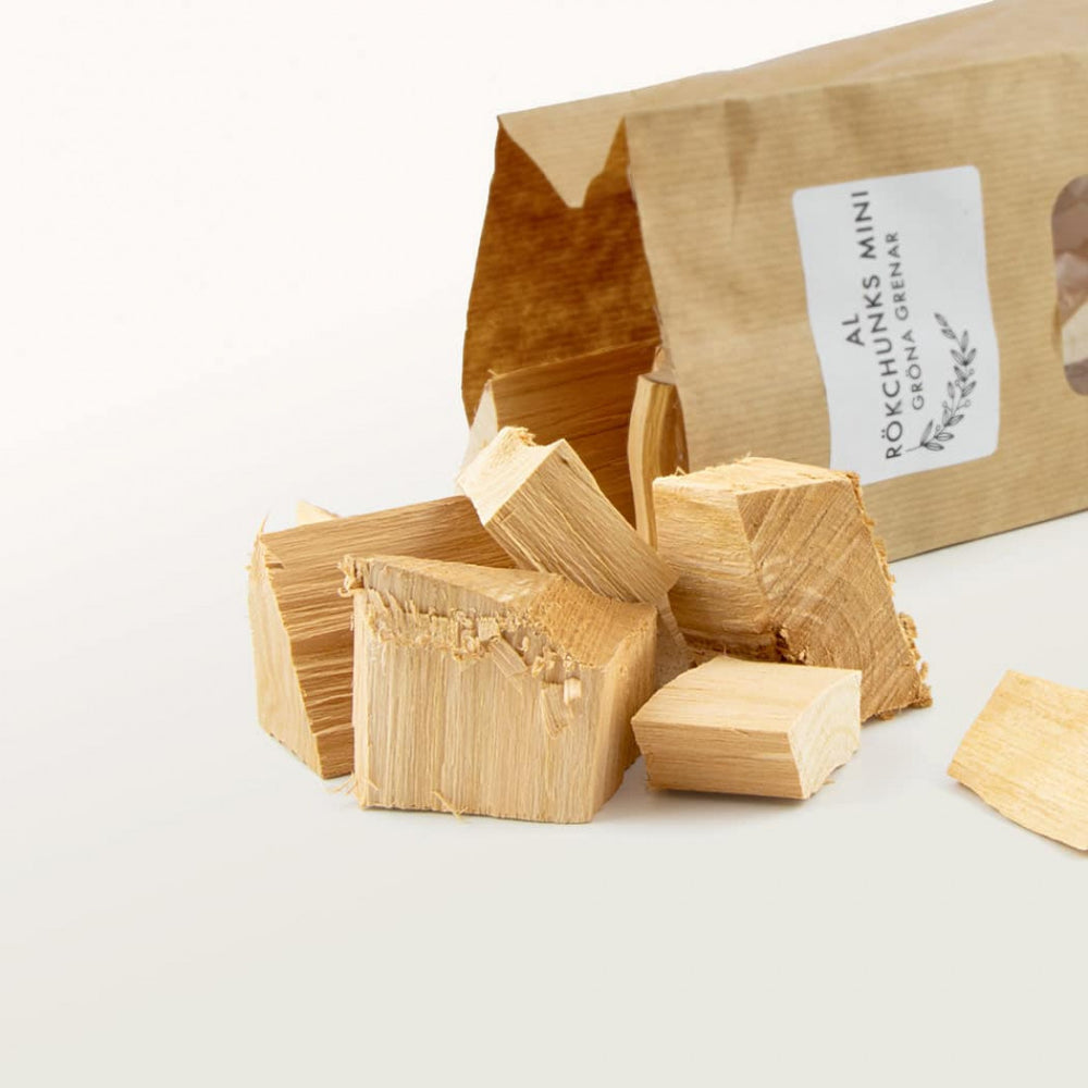 Smoke chunks, Alder