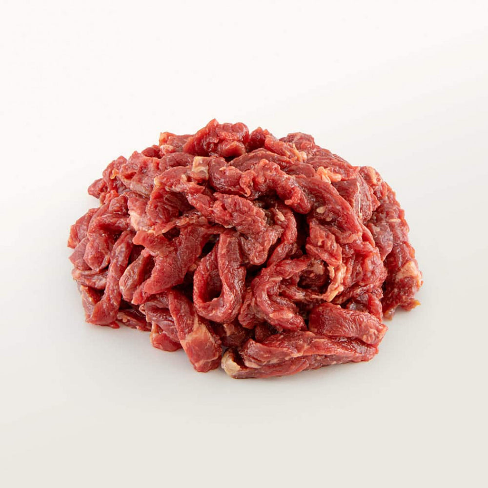 Shredded sirloin steak